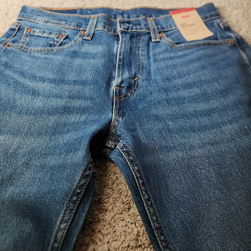 Levi's Men's 505 Straight Regular Fit Jeans - Medium Wash - 30W X 32L